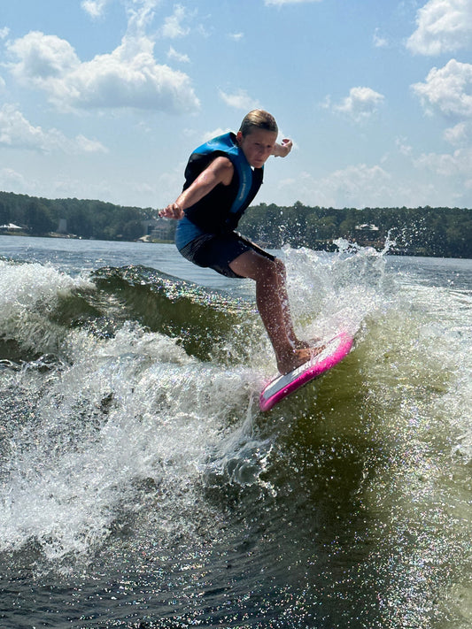 Developing a new foam wakesurf board