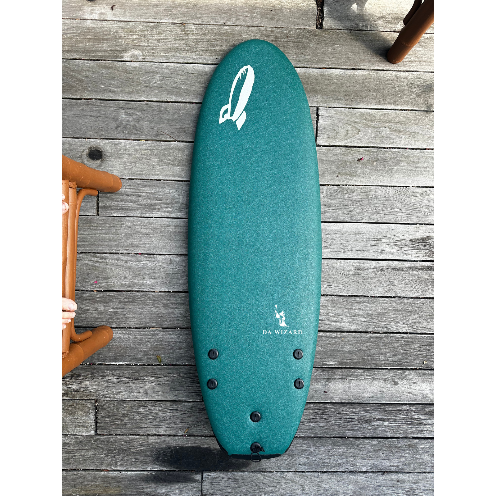 4'10" DA WIZARD performance 2+1 shortboard