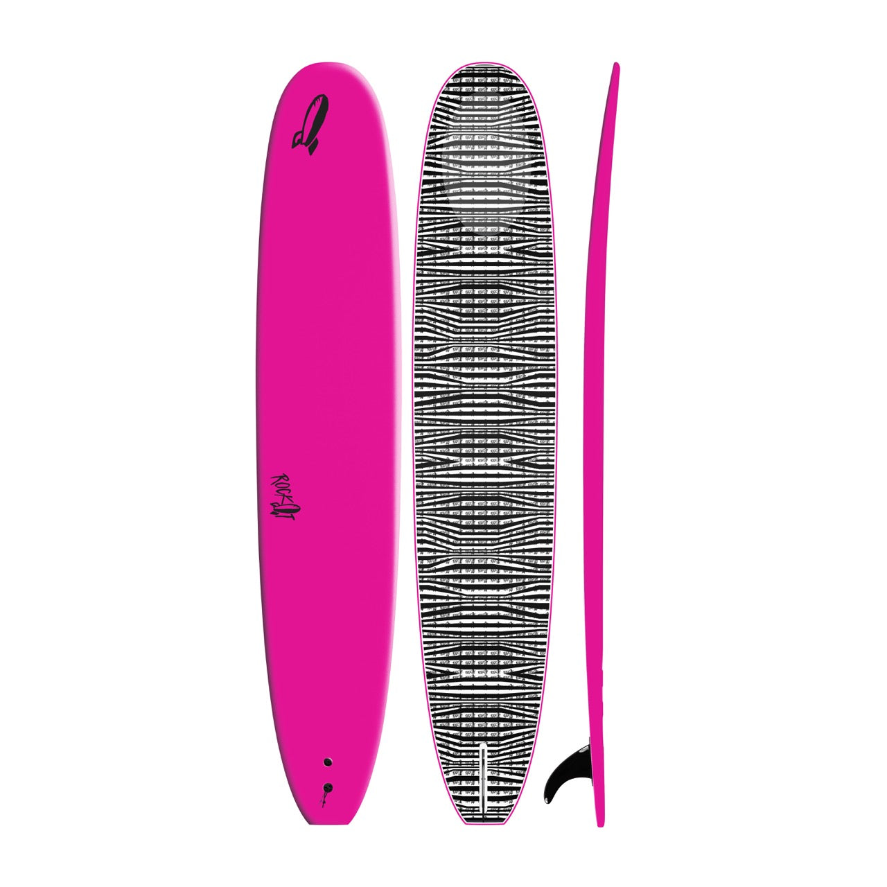 10' FACERIDER longboard (single fin)