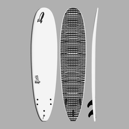8' BIG SOFTY longboard (3-fin)