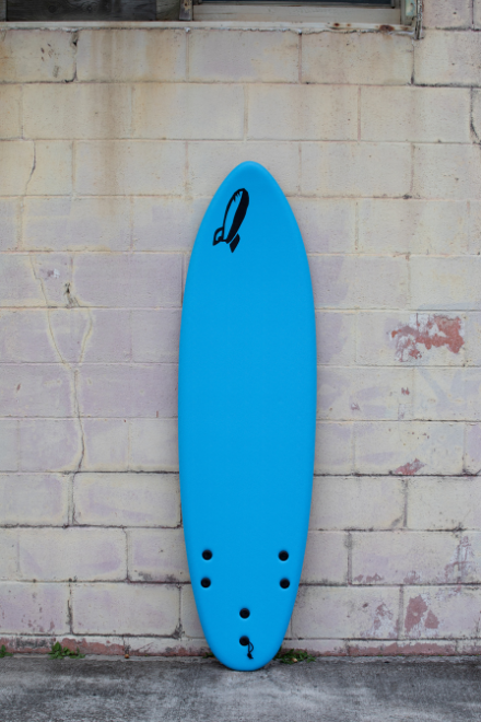 6' BABY JESÚS Round Tail Shortboard