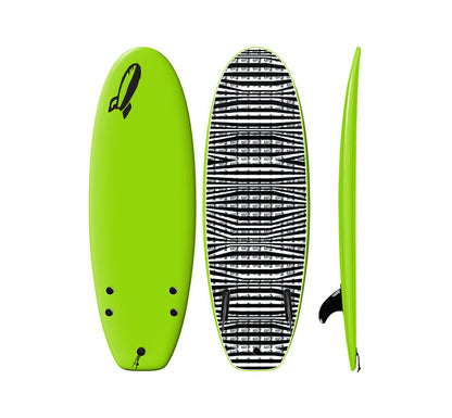 4'10" CHUB twin fin shortboard