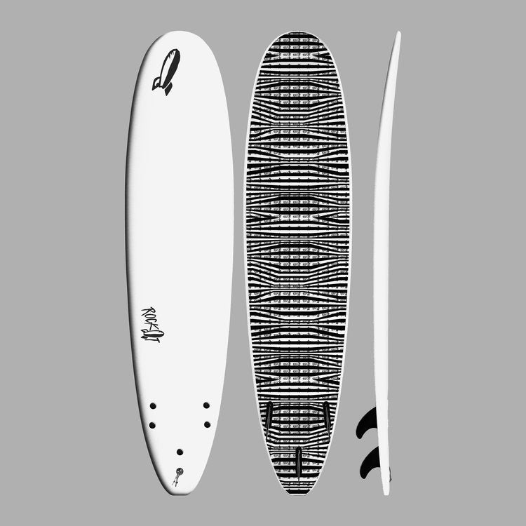 8' BIG SOFTY longboard (3-fin)