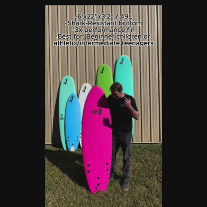 6' ALBERT FISH Surfboard