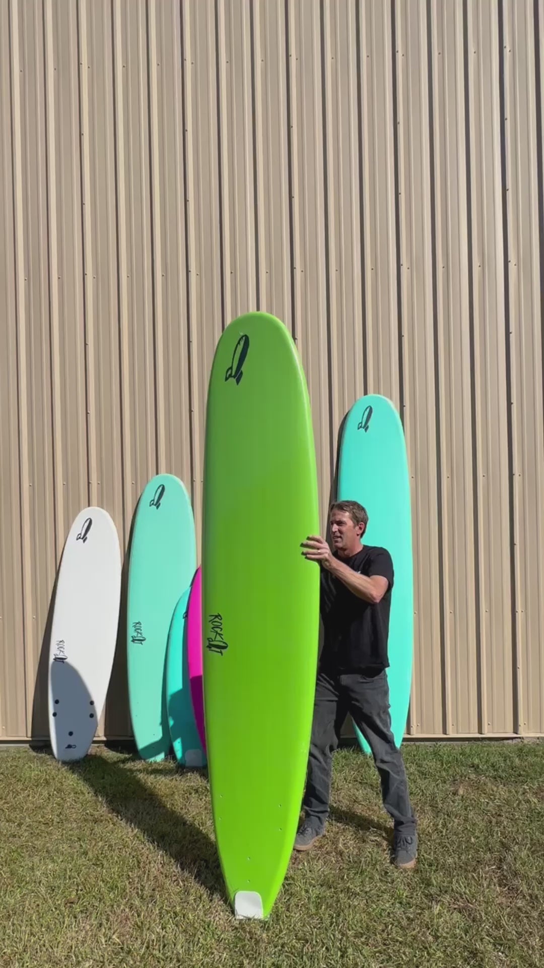 9' MOBY longboard (3-fin) – Rock-It Surf