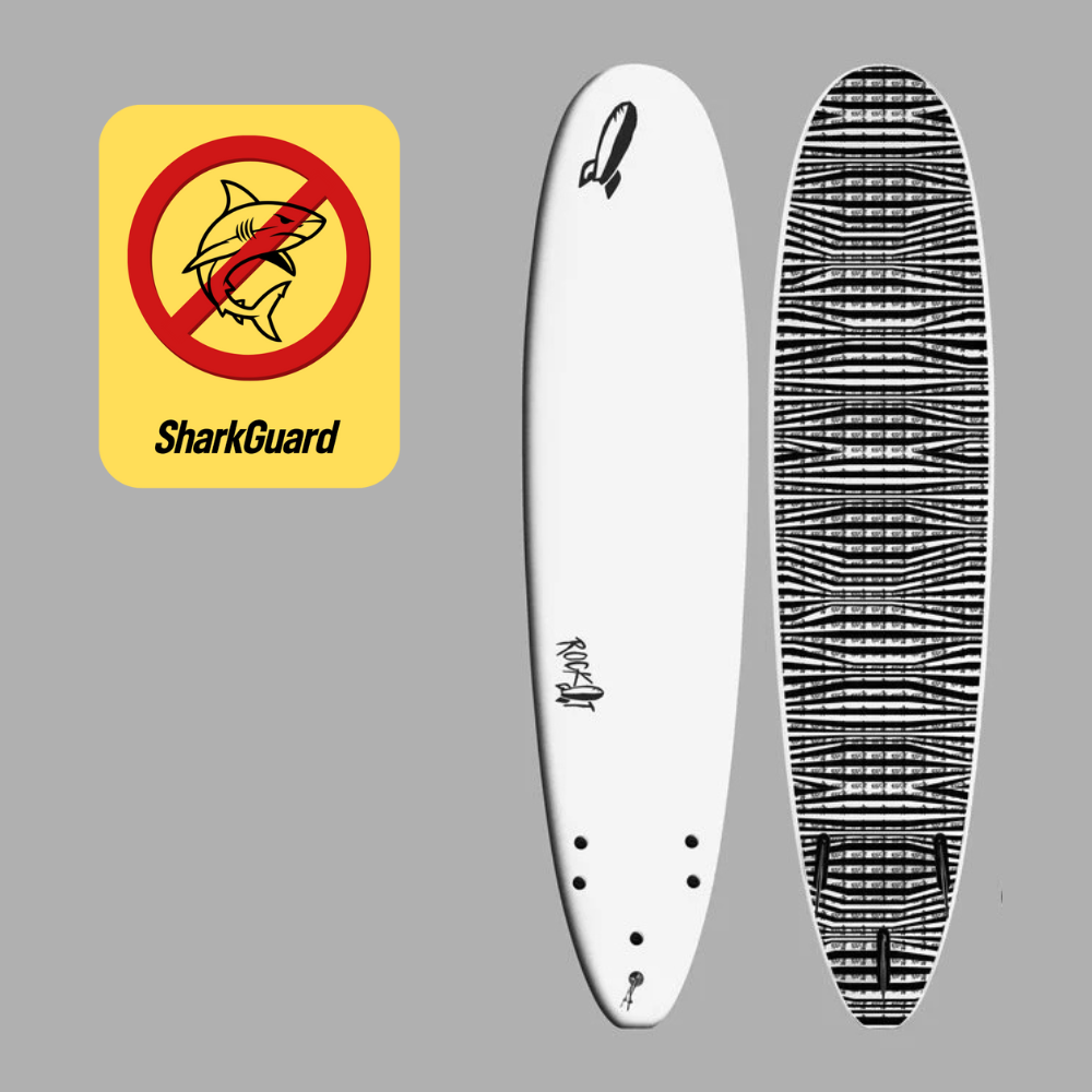 8' Big Softy Surfboard with SHARKGUARD