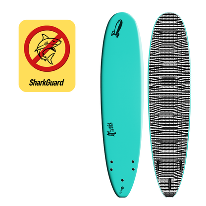 8' Big Softy Surfboard with SHARKGUARD