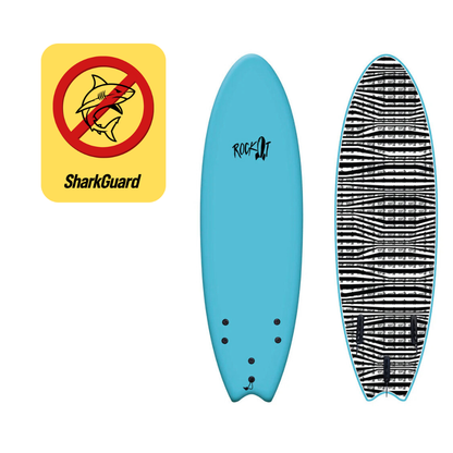 5'6" Alberto Surfboard with SHARKGUARD
